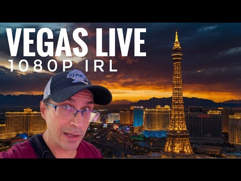 Vegas Live. Whats New on the Strip? Full Live Tour. 1080p 60fps