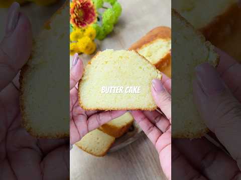 Easiest Butter Cake recipe #shorts #cake