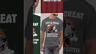 English setter Make My Life Better Dog English setter Dogs T-Shirt