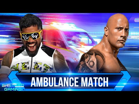 WWE 2K24 | Ambulance Match - Jey Uso VS The Rock | Survivor Series