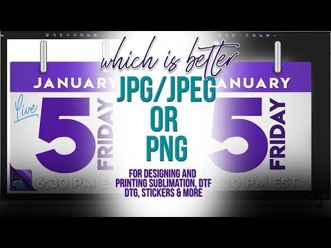 Designing for Beginners Ep 1: File type which is better |SVG PNG or JPEG