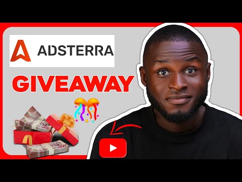 Adsterra $100 Giveaway🎉 Join and participate now‼️ Earn on adsterra