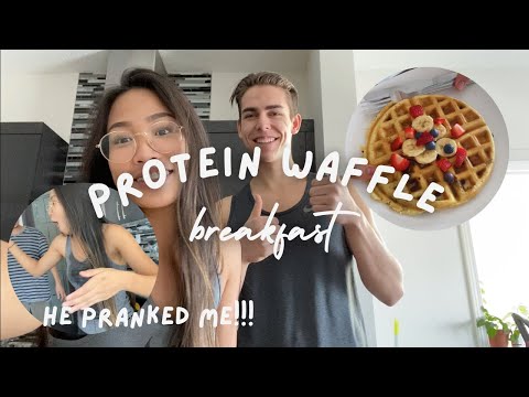 make protein pancakes with us! (filmed during COVID-19)