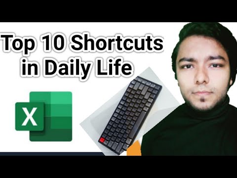 Top 10 Shortcuts useful in daily Life || To Increase your Speed in Ms Excel || The Analytical Eagle