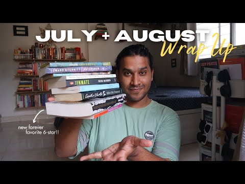 📖 comfort authors, new FAVORITE BOOK, reading slumps + more // JULY + AUGUST READING WRAP UP