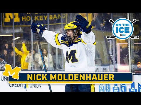 Spotlighting Nick Moldenhauer | Michigan Hockey | On The Ice