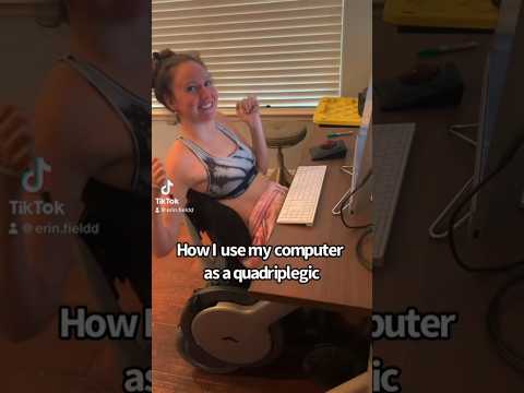 Computer as a quadriplegic! #nofingers