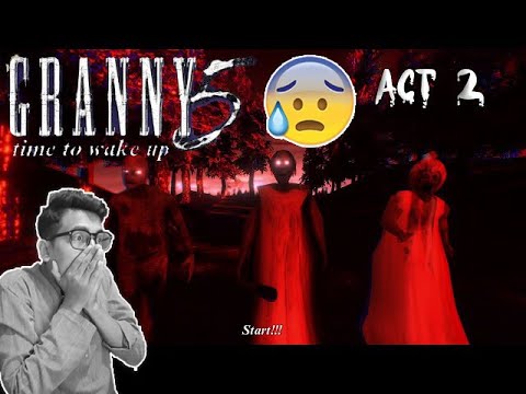 Granny Chapter 5 Act 2 Hindi gameplay 😱😱 | Granny chapter 5 version 1.3.3 new game 2024