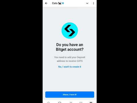 HOW to CONNECT your $CATS AIRDROP to BITGET & BYBIT WALLET - CLAIMING ENDS IN 4 DAYS.