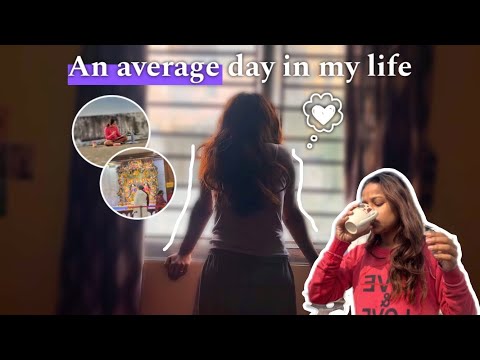 AN AVERAGE DAY IN MY LIFE : SELF STUDY | ISKCON NEWTOWN KOLATA | BACHELORS | #vlog | MG444