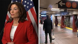 Hochul announces new legislation to combat subway crime, address mental health crisis