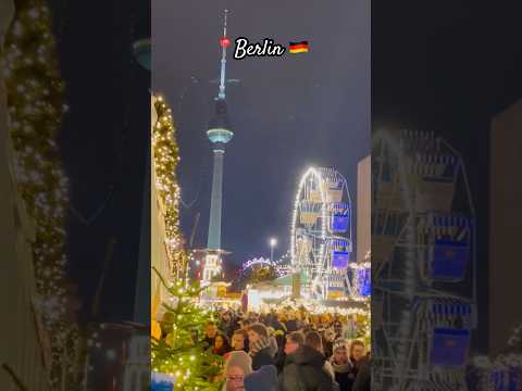 Christmas market near Alexanderplatz #weinachtenmarket