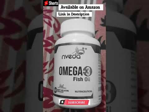 Nveda omega 3 fish oil | health benefits | #shorts