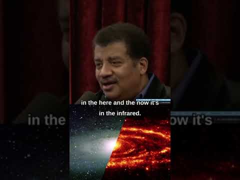 Neil Tyson on discovering The Birth of Galaxies through the infrared spectrum! #shorts