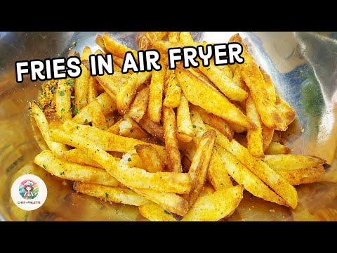 How To Make Super Crispy Potato Fries In Air Fryer