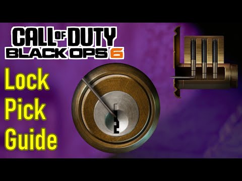 Black Ops 6 pick lock guide / walkthrough, how lockpicking works