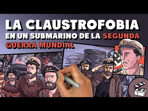 La claustrofobia en un submarino de la Segunda Guerra Mundial