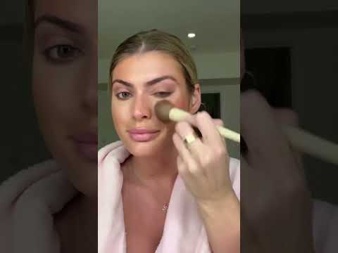 How to apply cream blush and bronzer makeup tutorial.