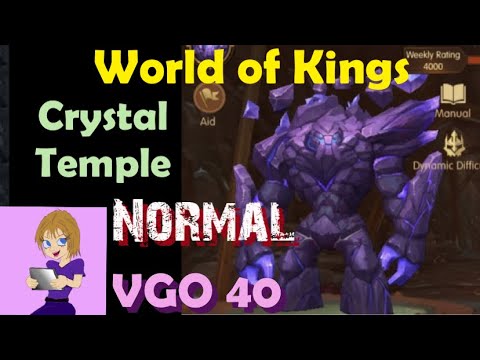 World of Kings Crystal Temple Normal Guild Dungeon