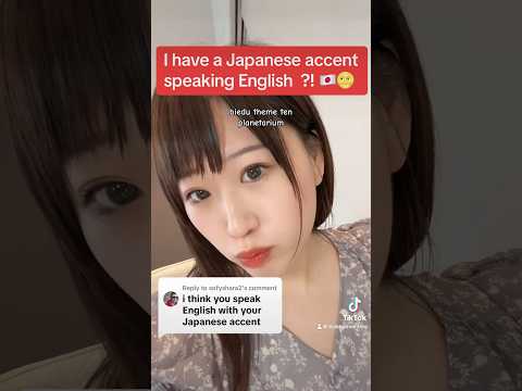 I SPEAK ENGLISH with a JAPANESE ACCENT ?! 🇯🇵🤯 #shorts #speakingjapanese