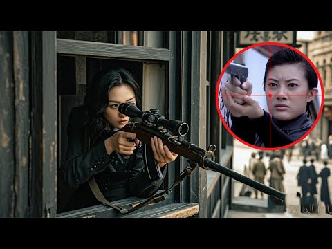 Chinese female sniper's window used as bracket, Japanese soldiers could not escape death