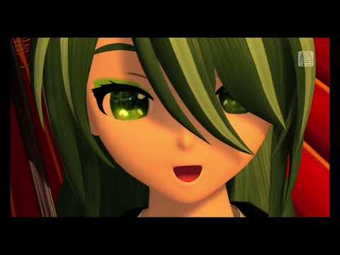 Here comes karakasa-san (Hatsune Miku dark)