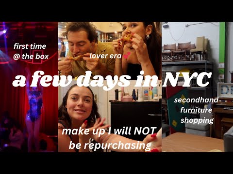 weekly vlog: homebody era, vintage furniture shopping, finally saw the Barbie movie + debrief