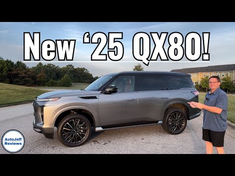 2025 Infiniti QX80 Drive and Review: You Won't Believe What I Learned!