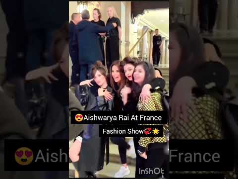 Aishwarya Rai At France Fashion #show #viralvideo #fashion #daughter #shorts#fypp❤️