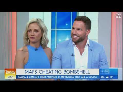 MAFS' Jessika and Dan make first live TV appearance together