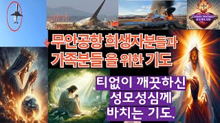 무안사고희생자분들과 가족분들을 위한기도, 성모성심호칭기도, 티없이깨끗하신성모성심께 바치는 호칭기도.