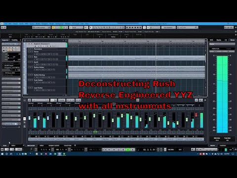 Deconstructing Rush - Reverse Engineered YYZ with all instruments