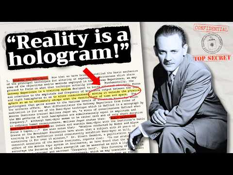 He Exposes Brain Secrets in a CIA Document That Literally Explains How Reality Works!