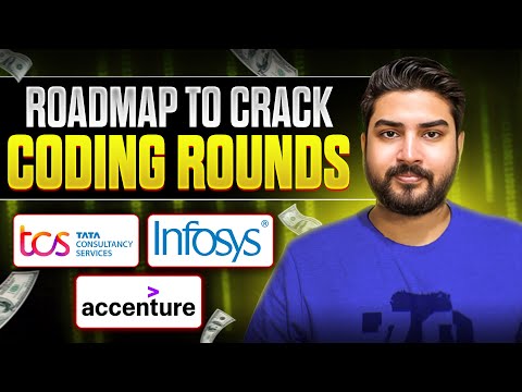 Crack Coding Rounds in TCS , Accenture and Infosys | Important Topics | Free Resources 🔥