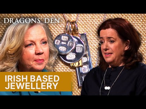 Nervous Entrepreneur Pitches Her Irish Jewelry | Dragons' Den