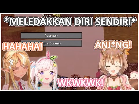 Semua Pada Ketawa Melihat RISU Mati Kena TNT-nya Sendiri | (Hololive Clips)