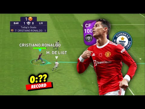 OMG😱! FASTEST GOAL EVER🤯🔥 World Record Pes 2021 Mobile