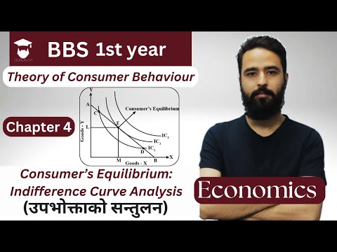 Consumer's Equilibrium: Indifference Curve Analysis || BBS 1st Year economics Chapter 4 in Nepali