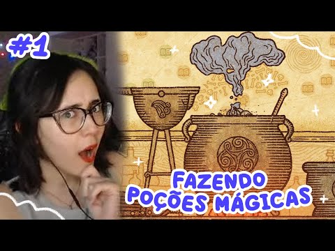 Fazendo POÇÕES MEDIEVAIS 🧪🔮 Potion Craft - tiemiau | #1