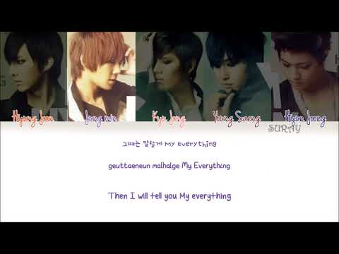 SS501 – Only One Day (Han/Rom/Eng) Color Coded Lyrics