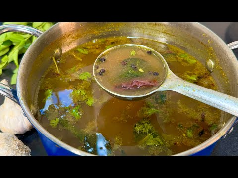 పాత పద్ధతి మిరియాల రసం తయారు విధానం మీ కోసం | Pepper Rasam Recipe | Miriyala Charu in Telugu |