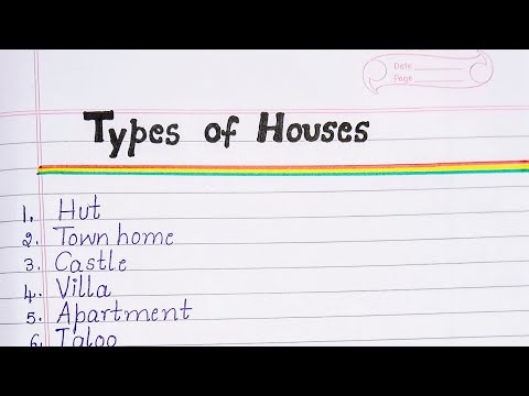 Types of Houses