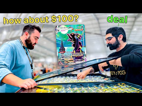 Pokemon Card Shopping Spree at USA’s Biggest Card Show