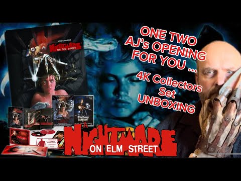 Unboxing. A Nightmate on Elm Street 4K Collectors Set. Steelbook. Opening. Blu-ray.