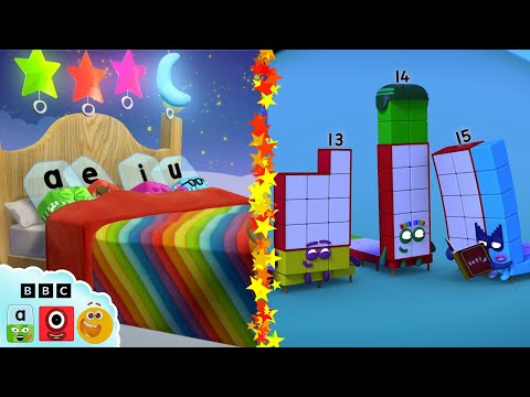 😴 Sleep Tight Numberblocks and Alphablocks | Learn to Read and Count | @LearningBlocks