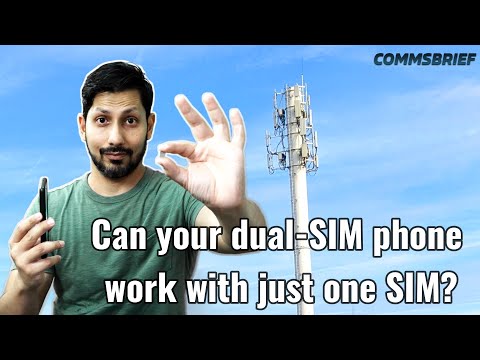 Can your dual-SIM phone work with just one SIM?