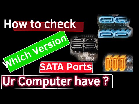 How to Check SATA Version and Port Number of Your Computer? | SATA Version in Laptop | SATA3