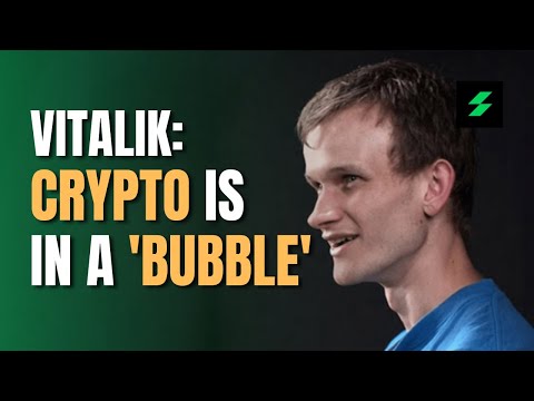 Vitalik Buterin : Crypto Is In a Bubble, But Not a Toy