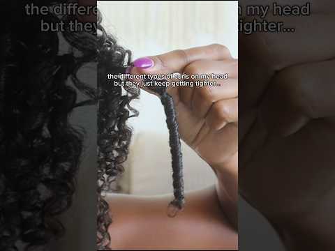 pov: you have 4 different curl patterns #curlyhair #curls #curlyhairstyles #naturalhair