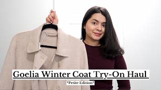 8 Long Winter Coats Try-On Haul From Goelia